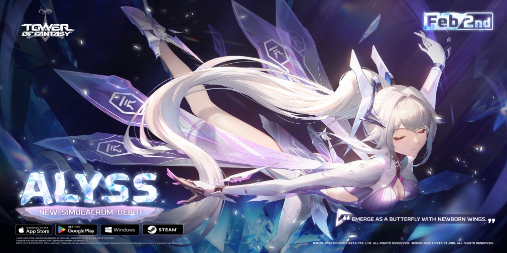 Tower of Fantasy reveals new character Alyssa as part of the upcoming version 2.3 update