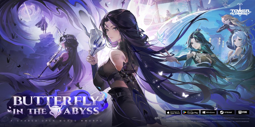 Tower of Fantasy's v3.4, Butterfly in the Abyss is now live