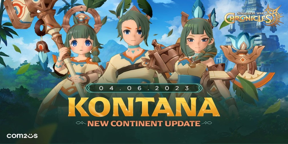 Summoners War: Chronicles releases major story update featuring the new Kontana continent