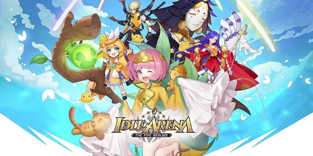 Idle Arena: The Five Realms, Kuukigame's first mobile RPG, is now out for Android and iOS