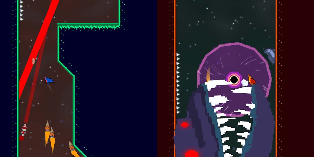 Galaxy Bird Flight rewards you with new arcade content when you beat your personal best, out now on Google Play