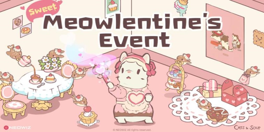 Cats & Soup is celebrating Meowlentine's Day with a new kitty breed and loads of events
