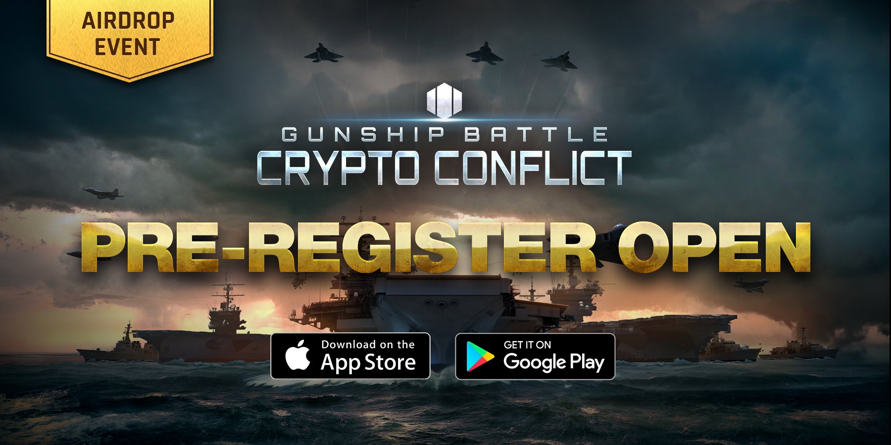 Gunship Battle: Crypto Conflict, Joycity's latest war strategy game, is now open for pre-registration