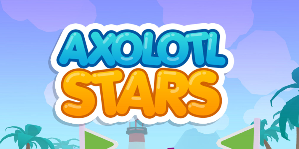 Axolotl Stars is an endless runner where you race and unlock axolotls, out now on iOS