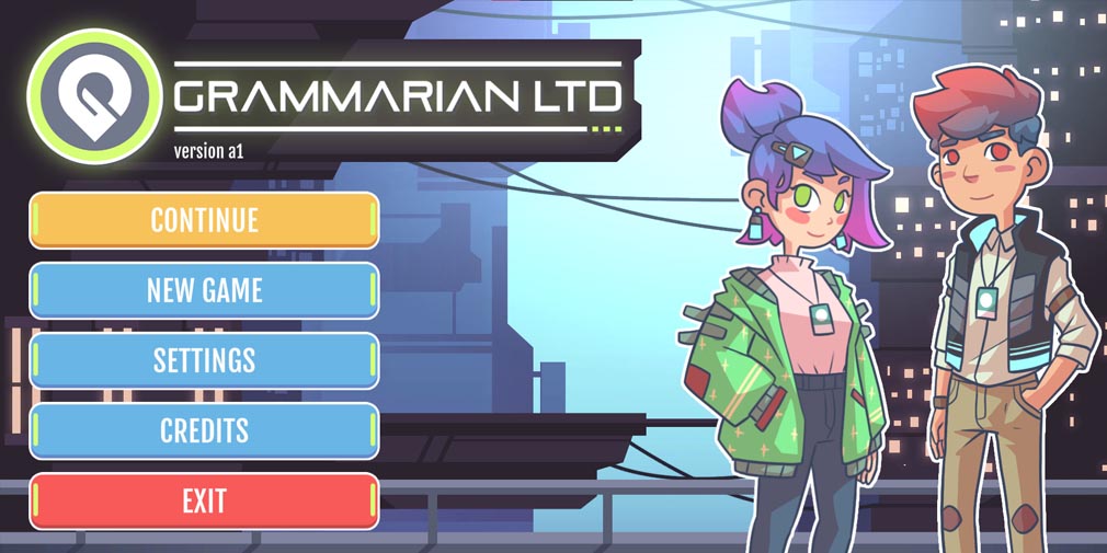Grammarian Ltd lets you learn proper grammar while working as a grammar validator in 2099, coming to mobile on April 20th