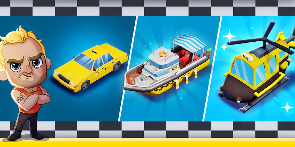 Idle Taxi Tycoon is a taxi management sim that's out now on iOS and Android