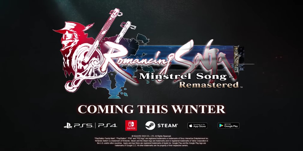 Romancing SaGa - Minstrel Song- Remastered, a remaster of the first ever SaGa JRPG series title, launches at long last