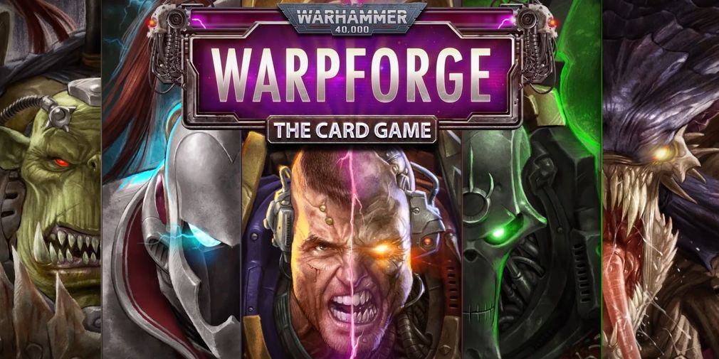 Warhammer 40,000: WarpForge, a brand new collectable card game in the 40k universe, announced as part of the Skulls 2022 Event