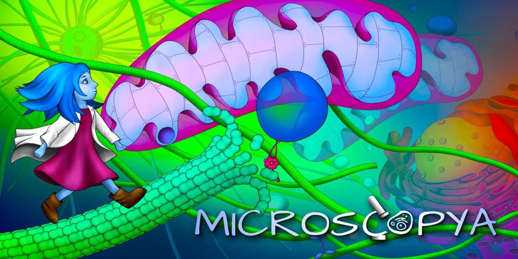 Microscopya is an educational game that takes players on a tour inside the cells of the human body