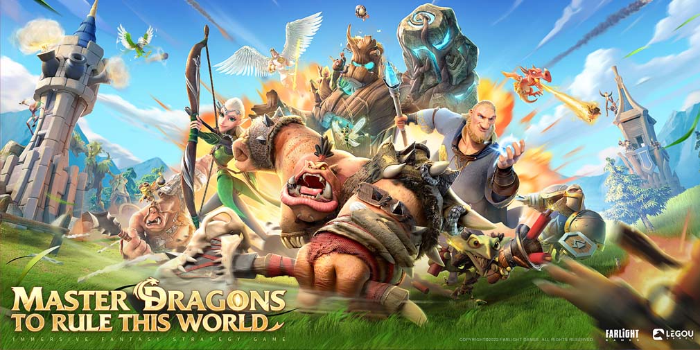 Call of Dragons is an upcoming MMOSLG where you command dragons in strategic combat, now open for pre-registration on Android