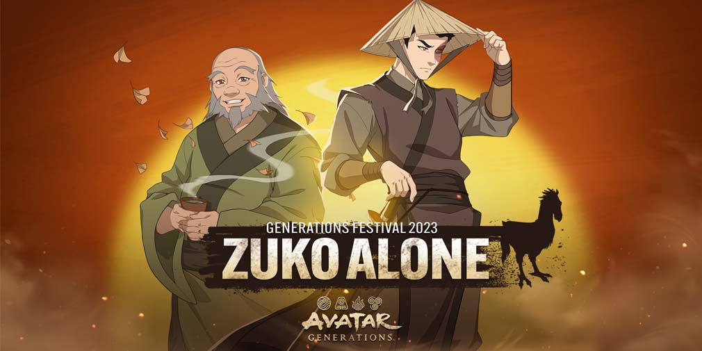 Avatar Generations adds "Zuko Alone" event and teases upcoming first anniversary festivities