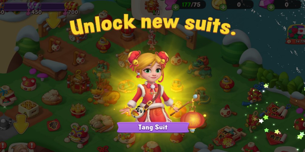 Mergeland - Alice's Adventure is celebrating Chinese New Year with lots of events and rewards