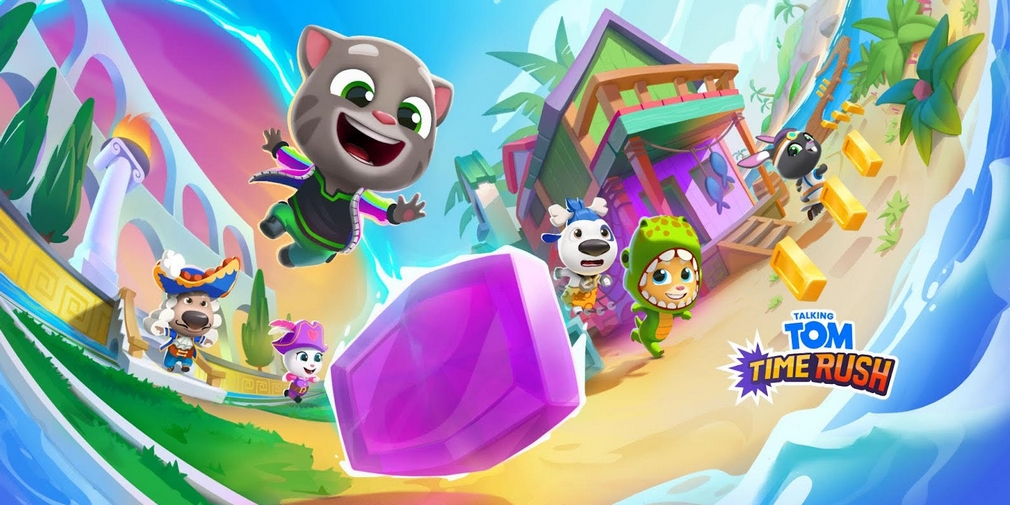 Talking Tom Time Rush, a new endless runner within the vast Talking Tom franchise, opens pre-registration for Android