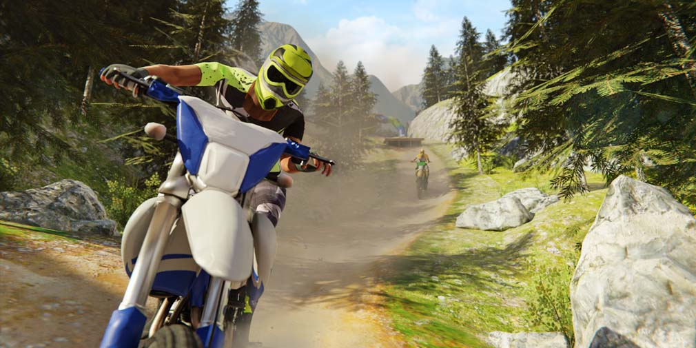 Bike Riders lets you race against other players across stunning yet challenging terrain, out now on Android
