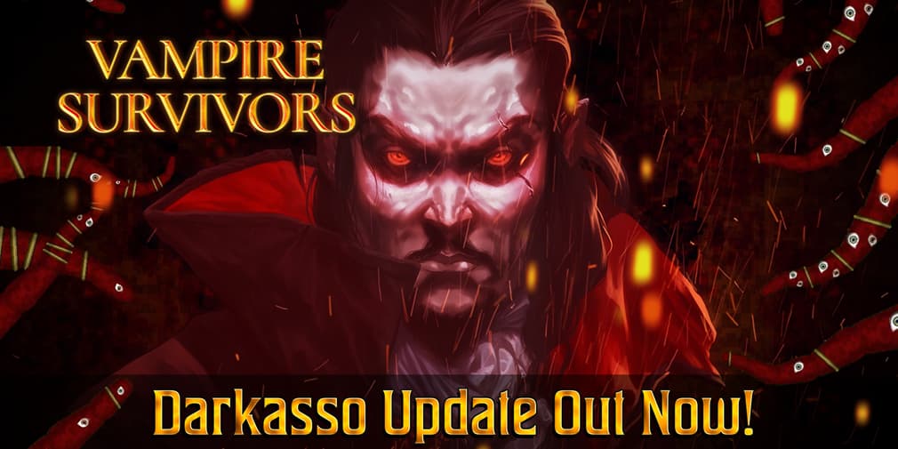 Vampire Survivors stealth-drops new update, Darkasso, with new level and achievements