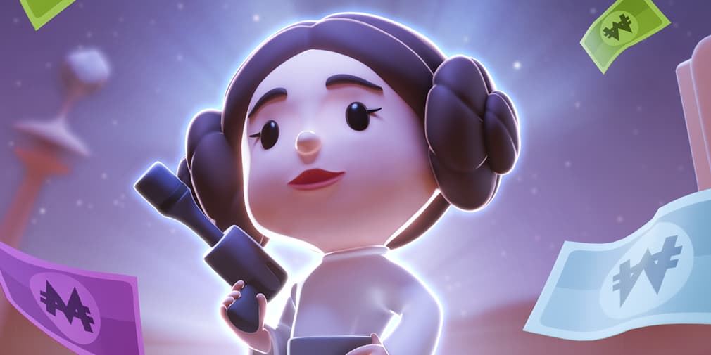 Monopoly Go! is offering a free Princess Leia player token to celebrate Star Wars day