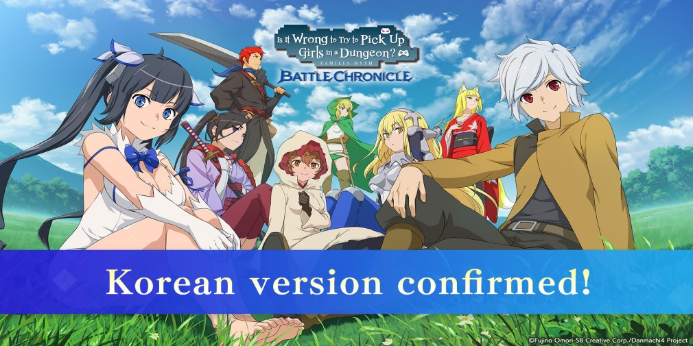 DanMachi: Battle Chronicle announces Korean version as pre-registration continues