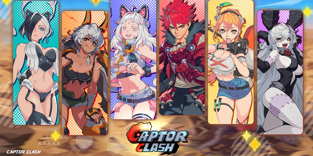 Captor Clash is an upcoming action title with a vibrant art style, now open for pre-registration