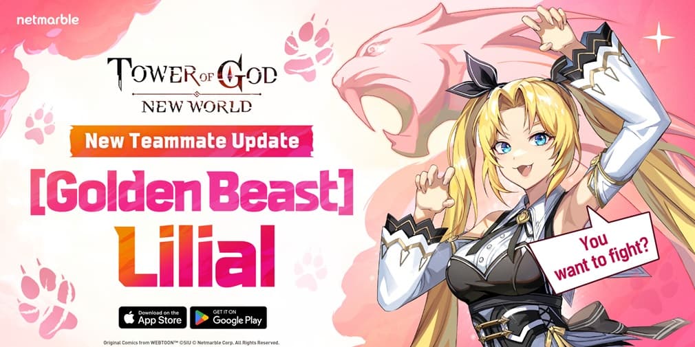 Tower of God: New World introduces new SSR character with [Gold Beast] Lilial