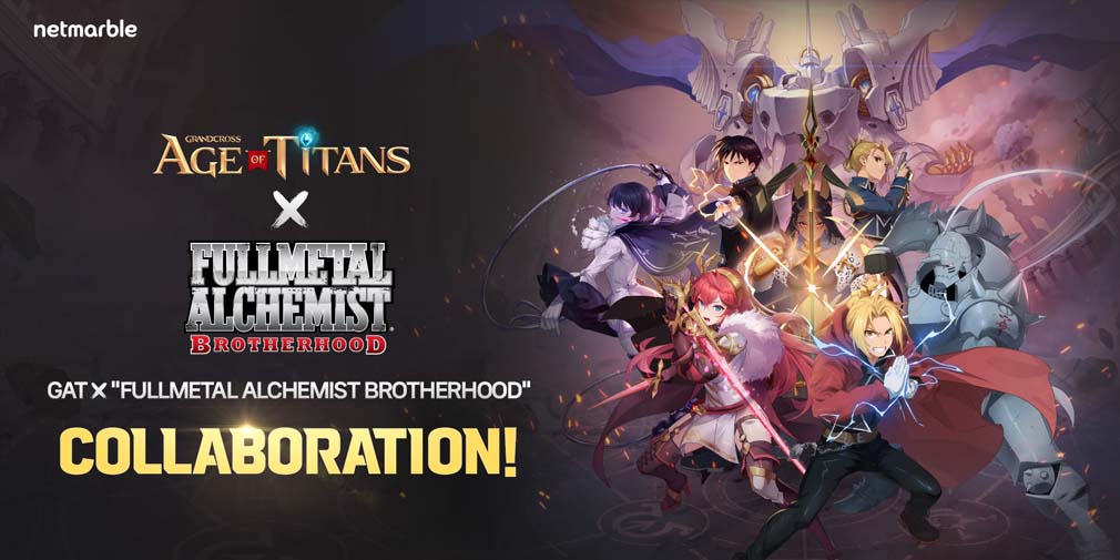 Grand Cross: Age of Titans adds the Elric brothers and more in latest Fullmetal Alchemist Brotherhood collab