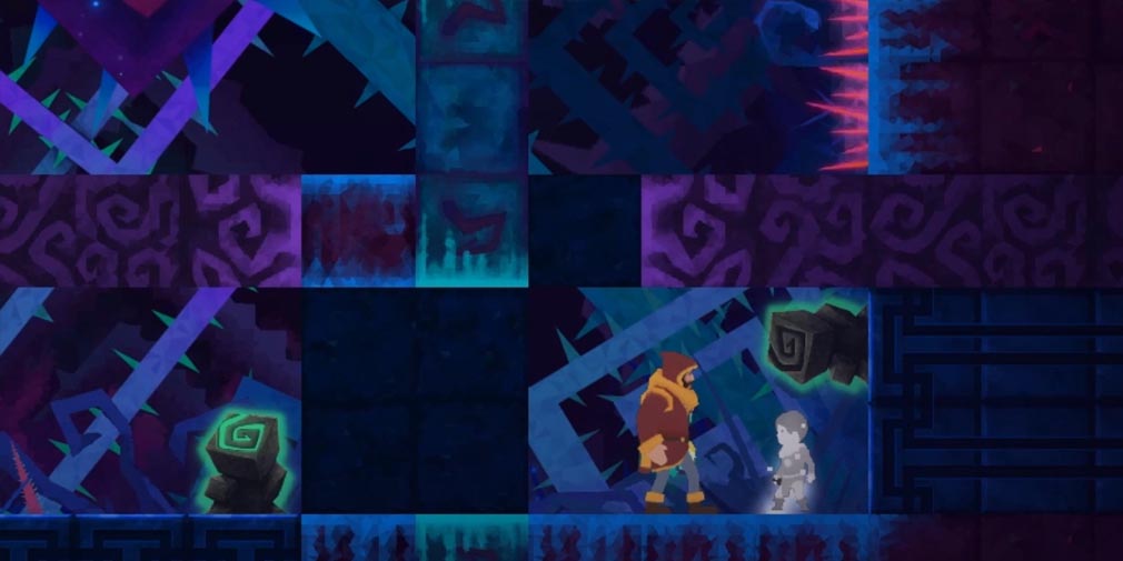 Tetragon is a 2D puzzle platformer that lets you rotate the world around you, out now on iOS and Android