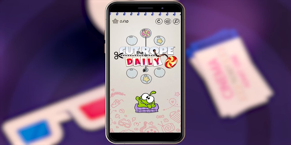 Cut the Rope Daily marks the legendary franchise's return on mobile through Netflix gaming