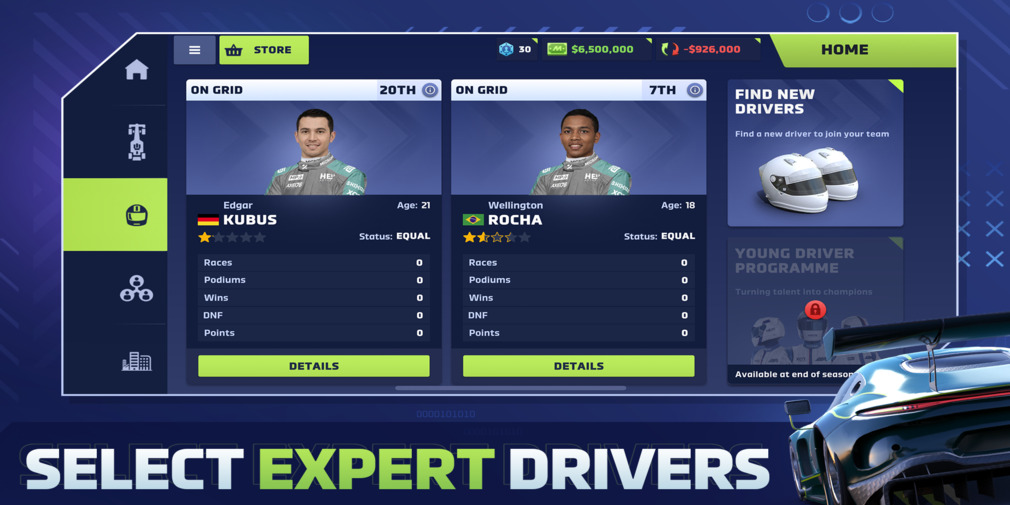 Motorsport Manager 4, the latest entry into the popular racing simulation series, opens pre-registration