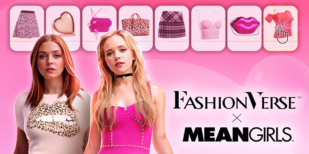FashionVerse teams up with Mean Girls to make sure "fetch" happens in iconic film collab