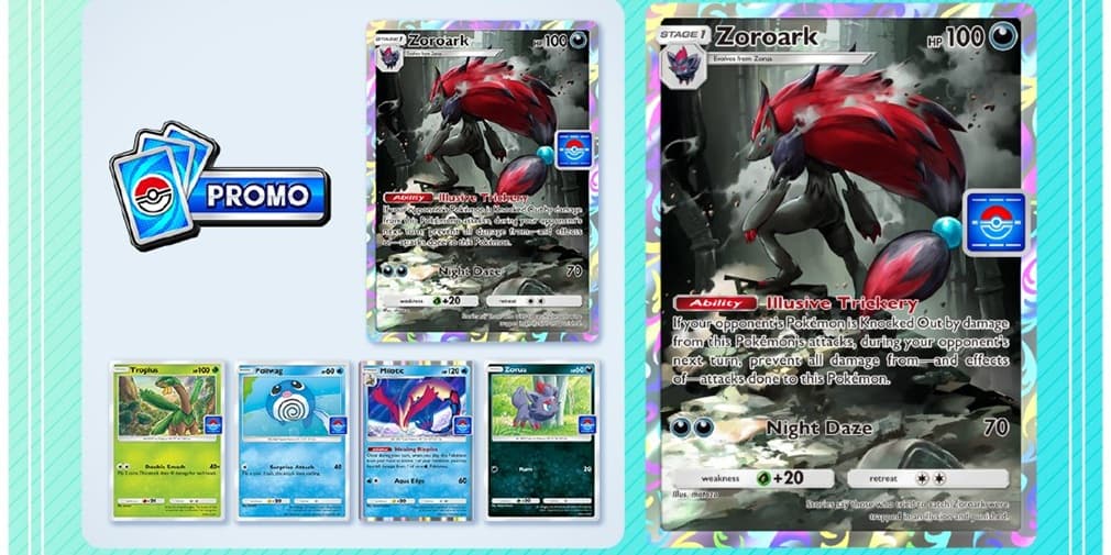 Pokémon TCG Pocket's Zoroark Drop Event is now live