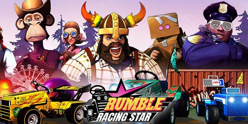 Rumble Racing Star lets you race on a lawnmower, with new in-game goodies in latest update