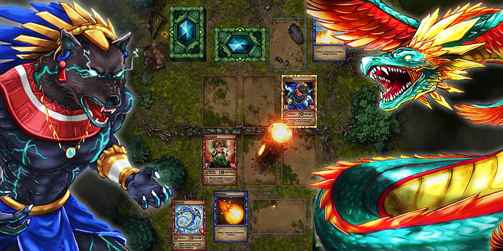 Quetzal lets you dive into an Aztec-themed deckbuilding card battler, out now on iOS and Android