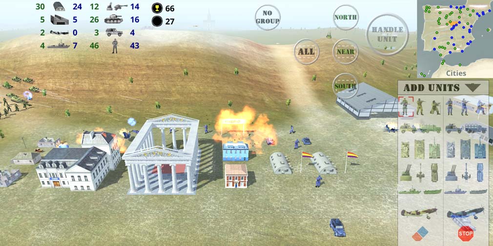 Spanish Civil War lets you rewrite history to your liking across a 3D strategy game, out now