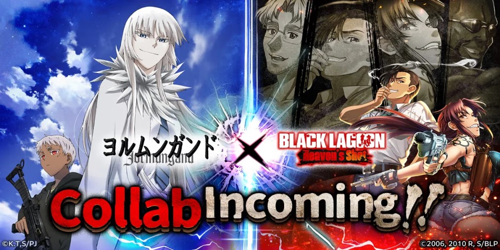 Black Lagoon Heaven's Shot has launched a collaboration event with Jormungand