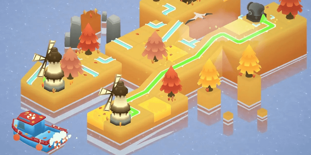 Beacon Light Bay tasks you with activating lighthouses from one season to the next, out now on iOS in select regions