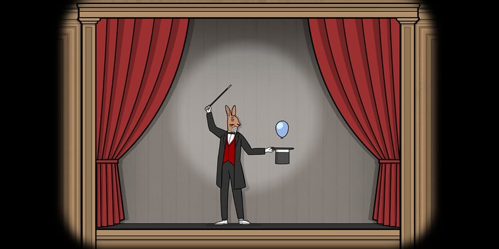 The Mr Rabbit Magic Show is a new, completely free, and macabre creation from Rusty Lake