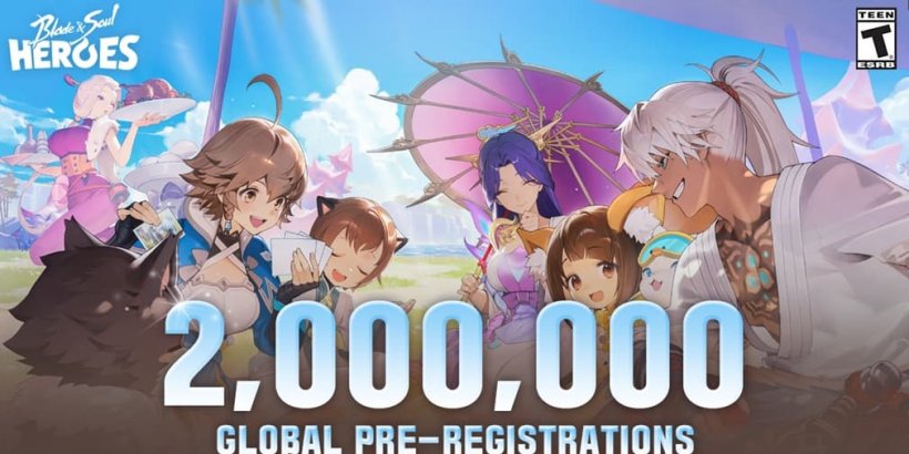 Blade & Soul Heroes sails past two million pre-registrations and celebrates with new K-pop style trailer