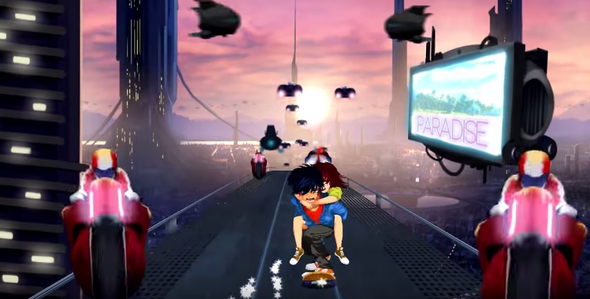 Touching rhythm game Lost in Harmony rides to Android