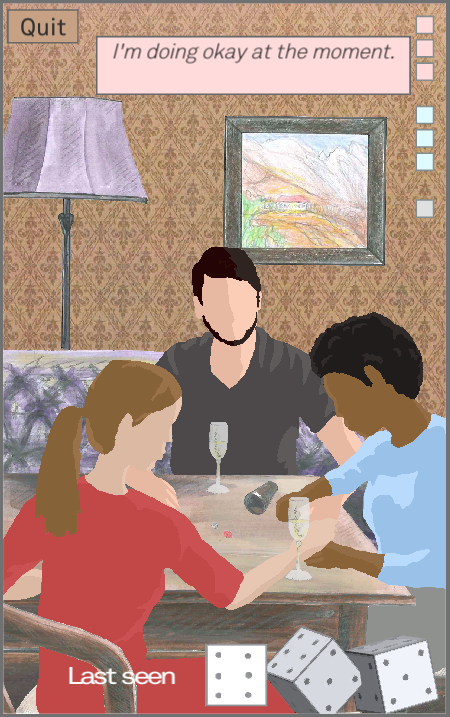 Tumbling Home is a quirky game of dice and conversations, coming March 2nd