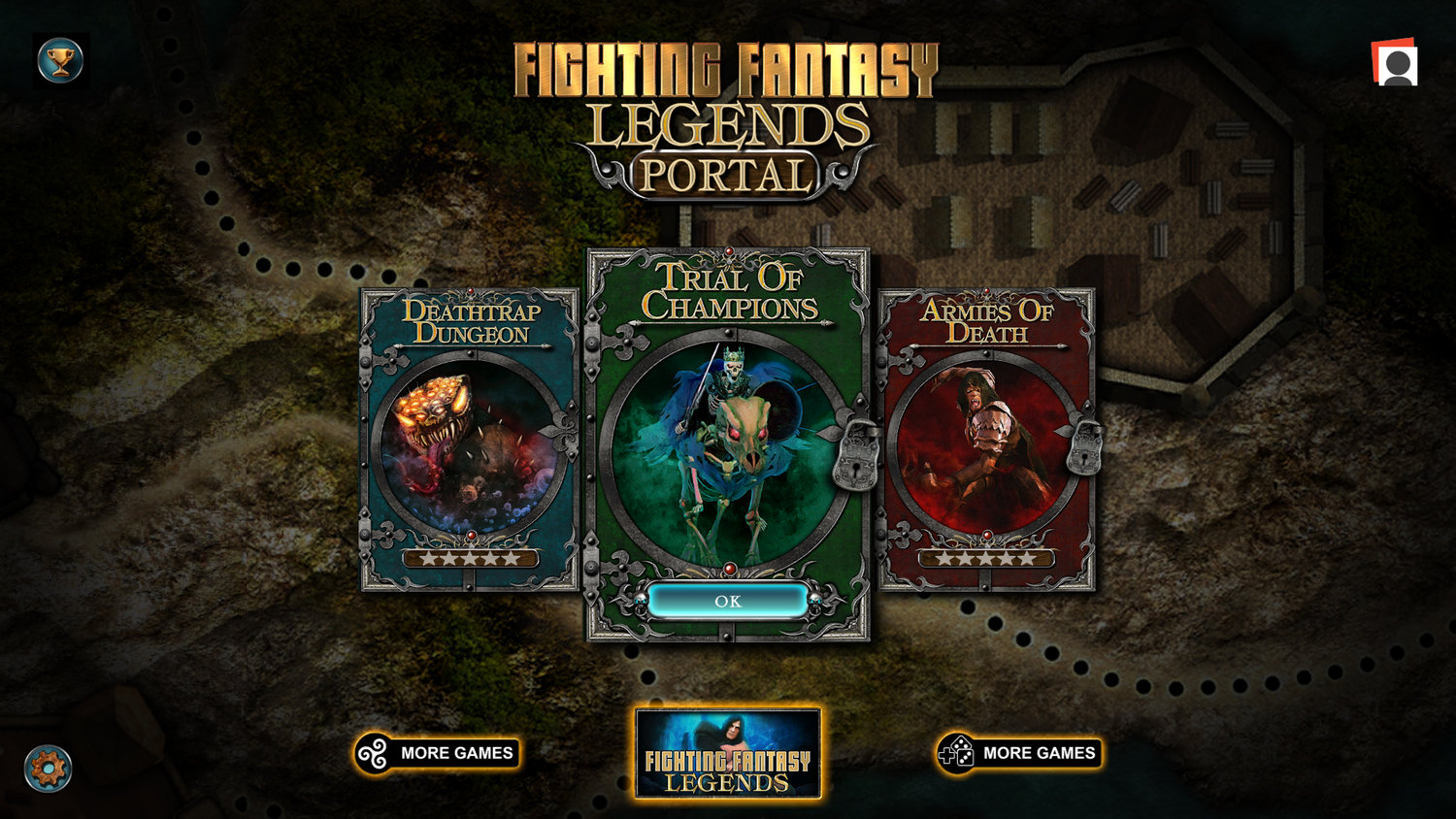Live at 5pm UK time, TableTap takes on Fighting Fantasy Legends Portal on Twitch