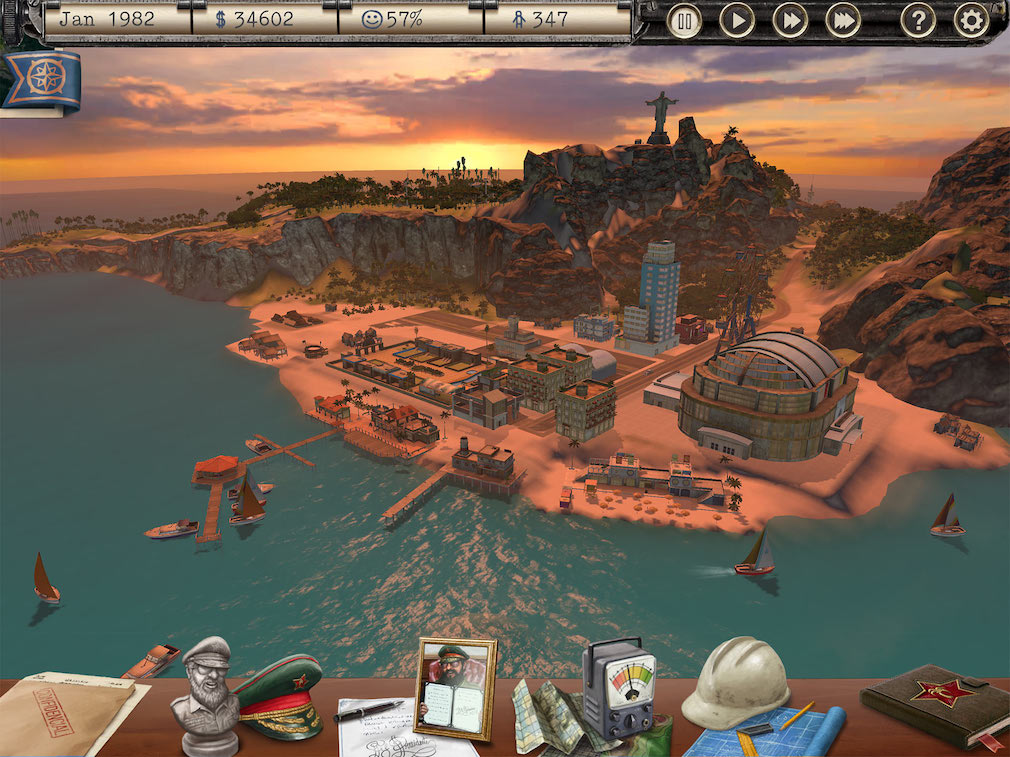 Become the ultimate ruler now that Tropico is out on iPad