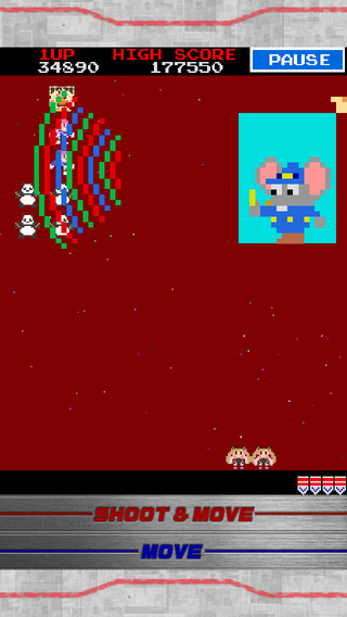 Galaga: Tekken Edition is out now on iOS and Android, and not just in Japan