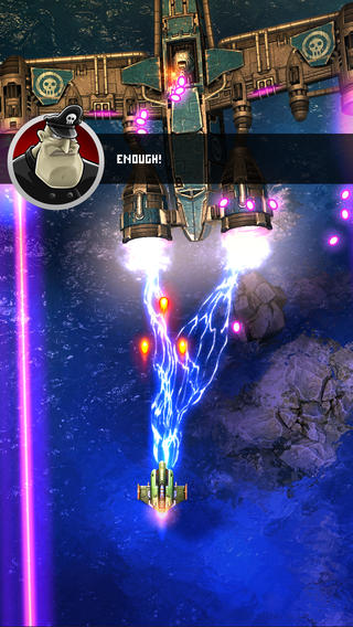 Out at midnight: Sky Force 2014 is the 10-year anniversary remake of the classic arcade shooter