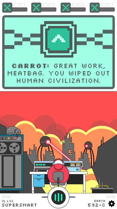Artificial Superintelligence is an interesting Sci-Fi take on Reigns swiping mechanic
