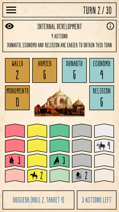 Constantinople is a solo board game spanning an empire that's on sale right now for iPhone and iPad