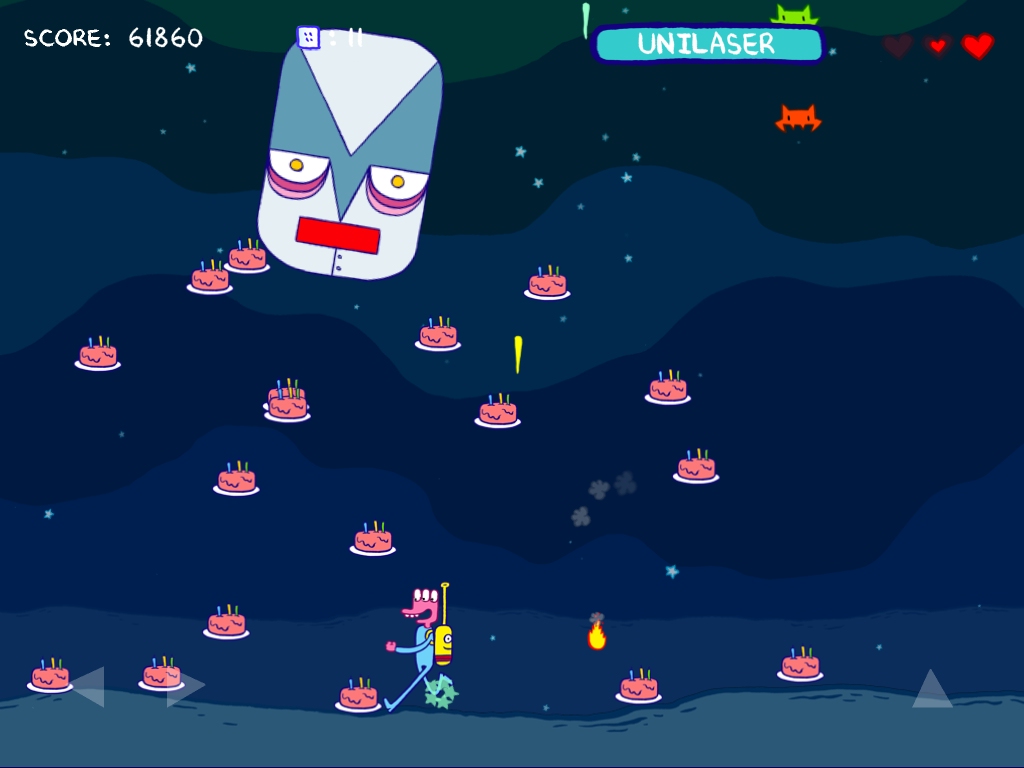 Glorkian Warrior should bring silly alien shooting to iOS later this year