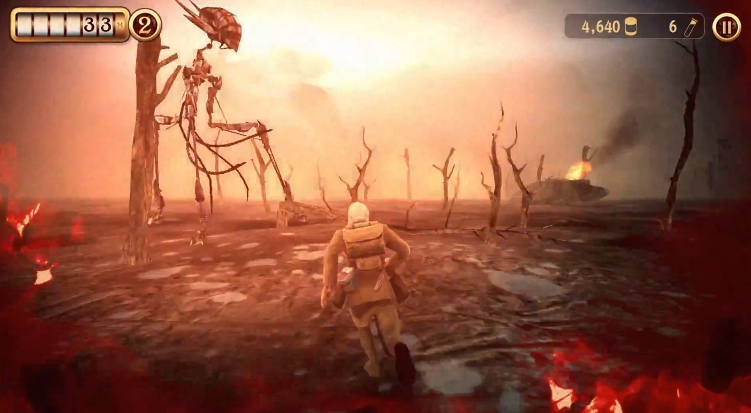 History Channel releases The Great Martian War as an endless runner