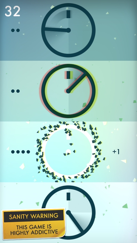 Race clocks in the brilliantly frantic NOON, now out on Android