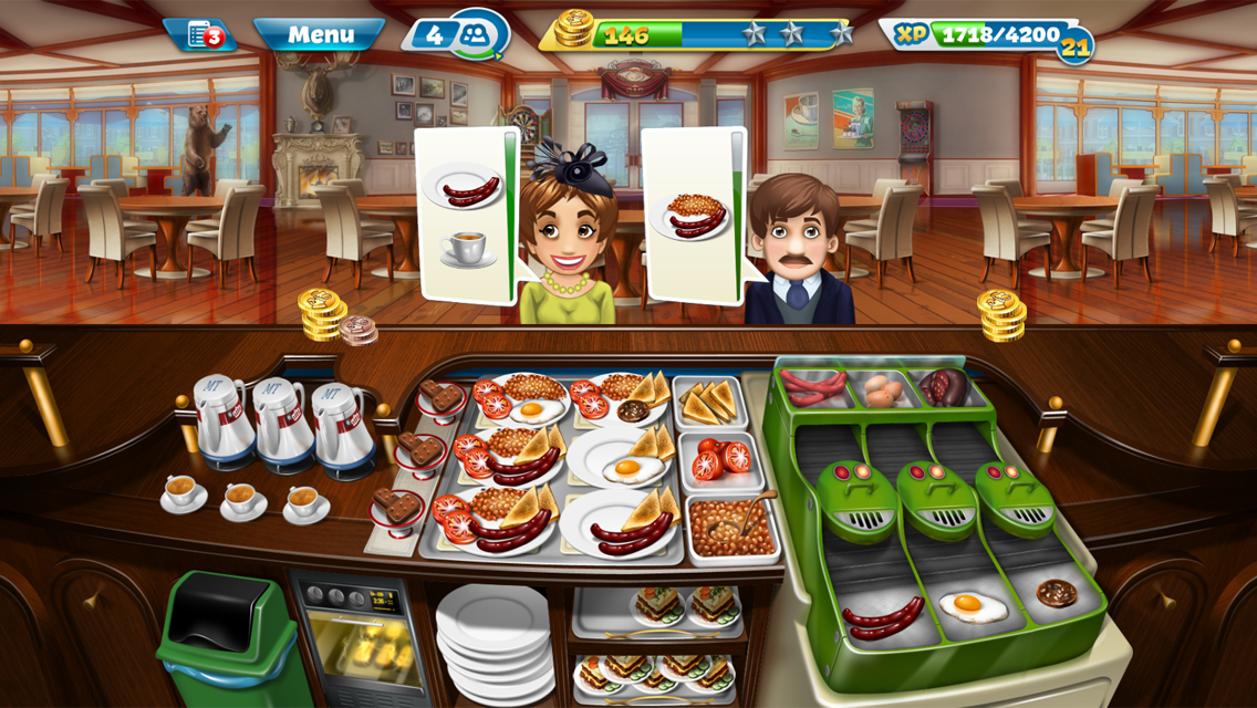 Cooking Fever tops the charts once again thanks to latest Breakfast Café-themed update