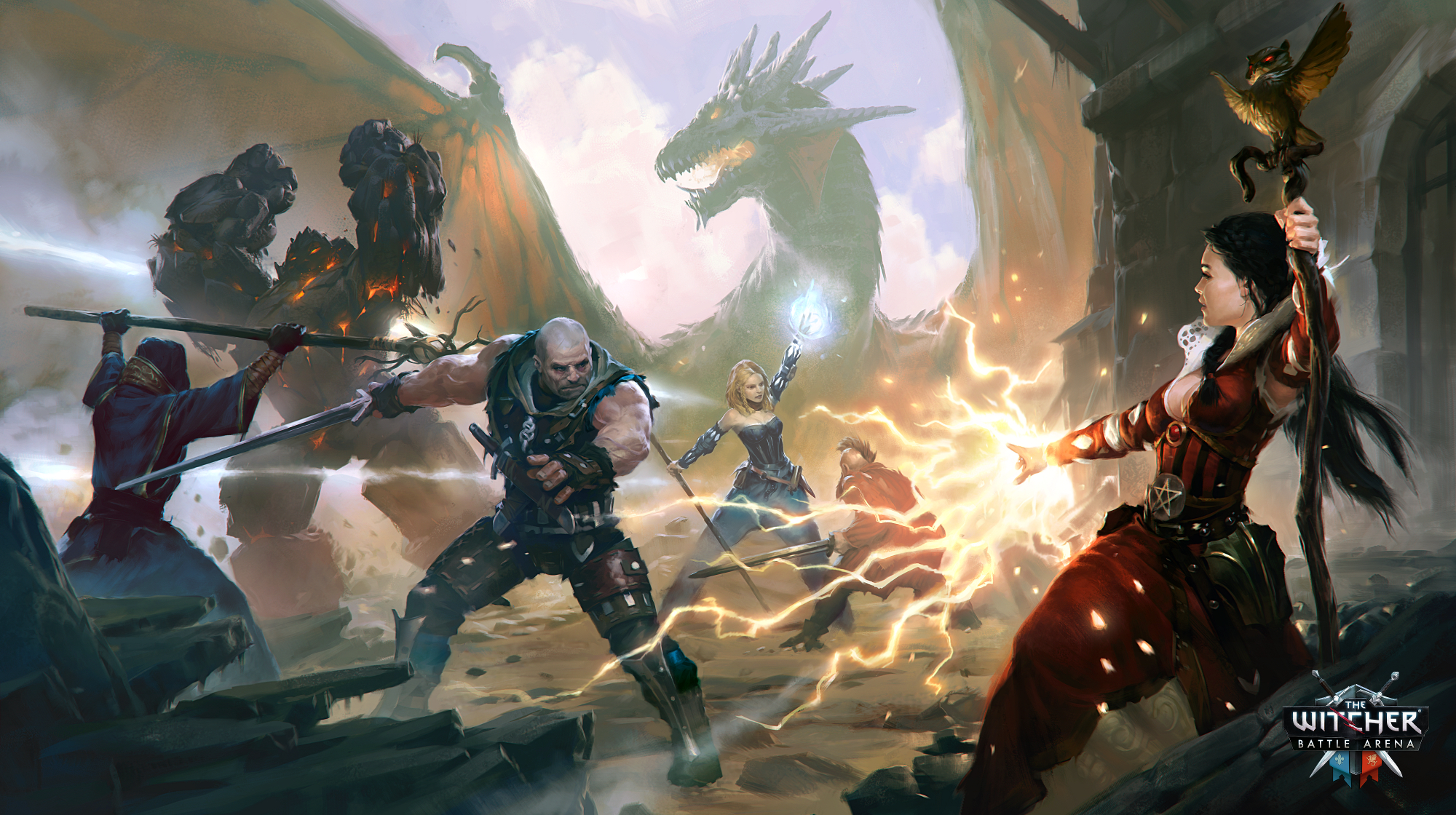 Sign up for The Witcher Battle Arena beta on iOS to be one of the first to have a crack at the rich looking MOBA