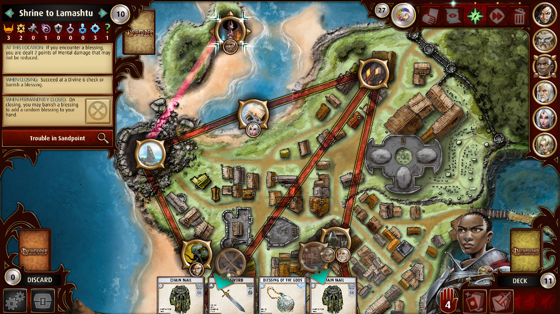 [Update] Pathfinder Adventures gets a new adventure deck, roles and monsters in huge update, available now